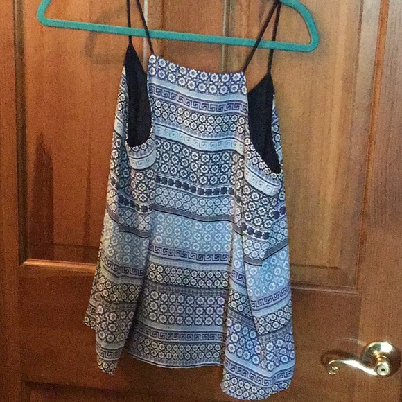 Blue print top - Picture 2 of 5